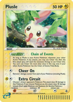 Plusle/97 - Dragon Reverse Holofoil-1