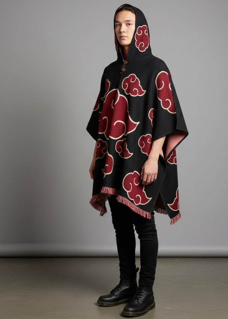 Characters Wool Poncho-6
