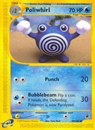 Poliwhirl/165 - Expedition Reverse Holofoil-1