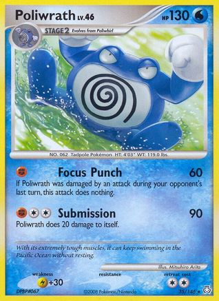 Poliwrath/146 - Legends Awakened Reverse Holofoil-1