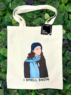 Gilmore Girls "I Smell Snow" Tote Bag-1
