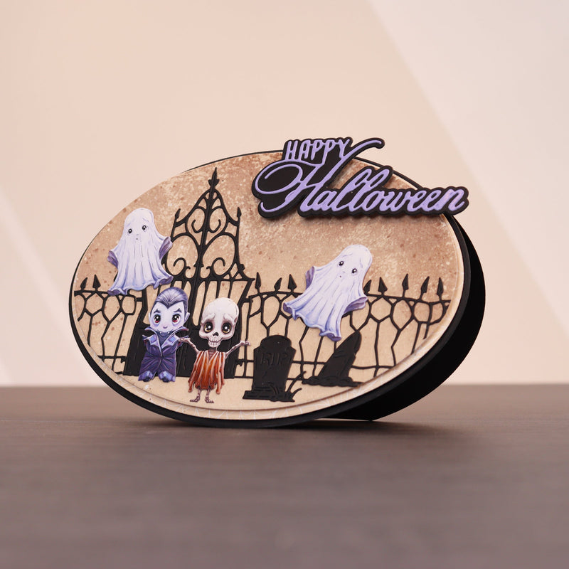 Carnation Crafts Spooky Friends Paper Craft Kit (882784)-2