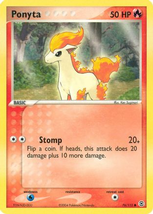 Ponyta 76/112 - FireRed & LeafGreen-1