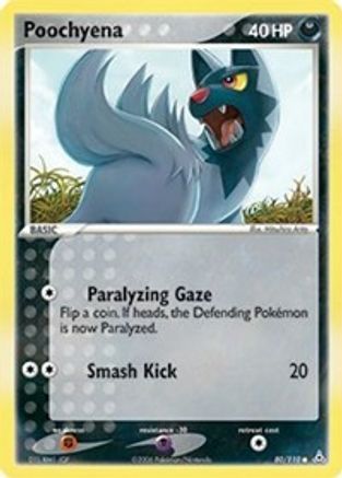 Poochyena 80/110 - Holon Phantoms Reverse Holofoil-1