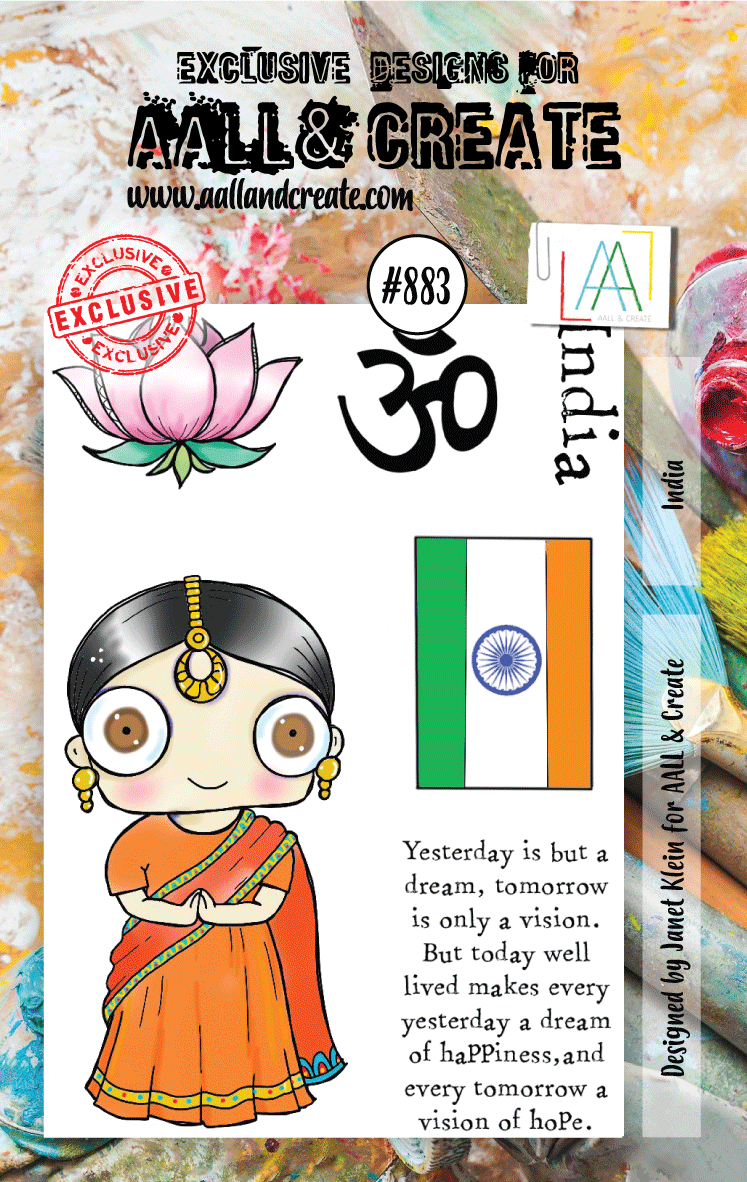 AALL and Create Stamp Set -883 - India-1