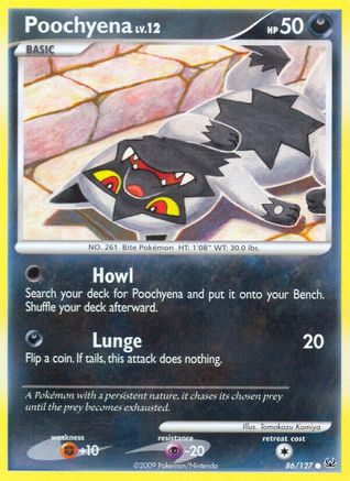 Poochyena 86/127 - Platinum-1