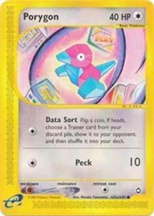 Porygon (103b) - Aquapolis-1