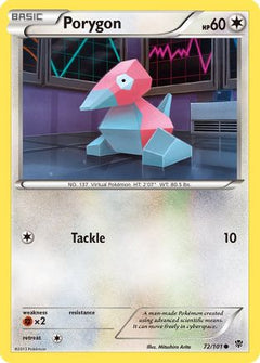 Porygon 72/101 - Plasma Blast Reverse Holofoil-1