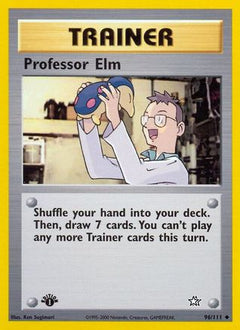 Professor Elm 96/111 - Neo Genesis 1st Edition-1
