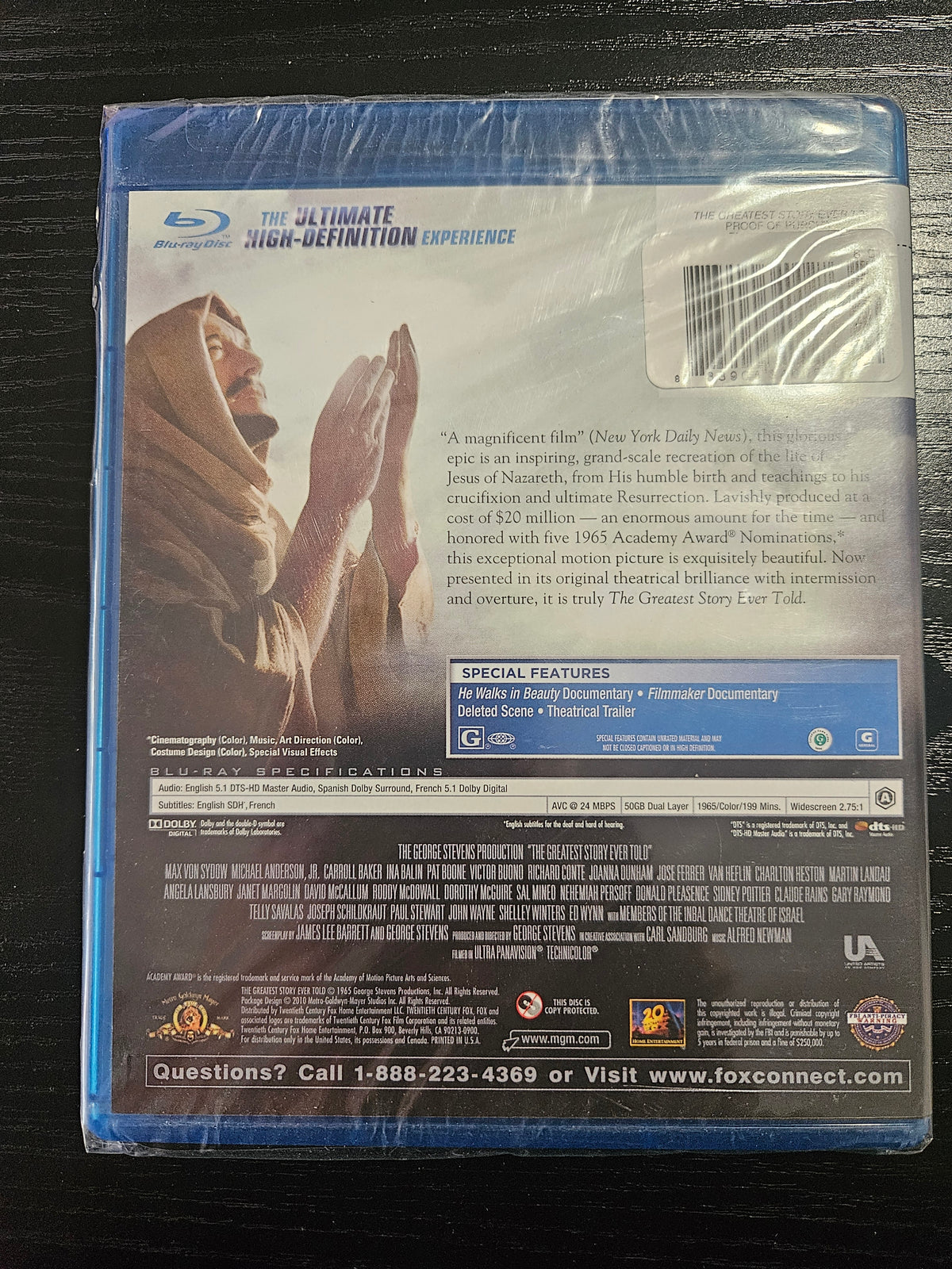 Greatest Story Ever Told [Blu-ray] (2020)