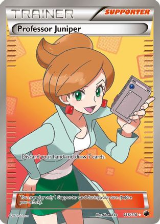 Professor Juniper (116 Full Art)/116 - Plasma Freeze Holofoil-1