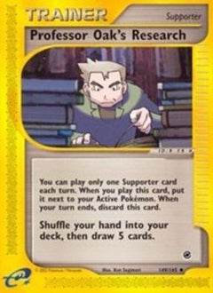 Professor Oak's Research 149/165 - Expedition Reverse Holofoil-1