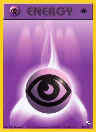 Psychic Energy 131/132 - Gym Heroes 1st Edition-1