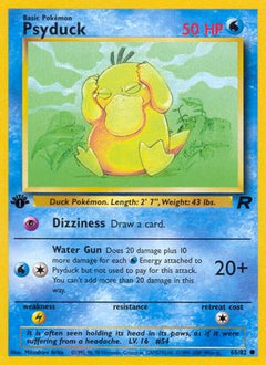 Psyduck 65/82 - Team Rocket 1st Edition-1