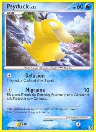 Psyduck 100/132 - Secret Wonders Reverse Holofoil-1