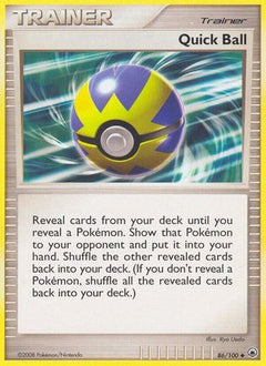 Quick Ball 86/100 - Majestic Dawn Reverse Holofoil-1