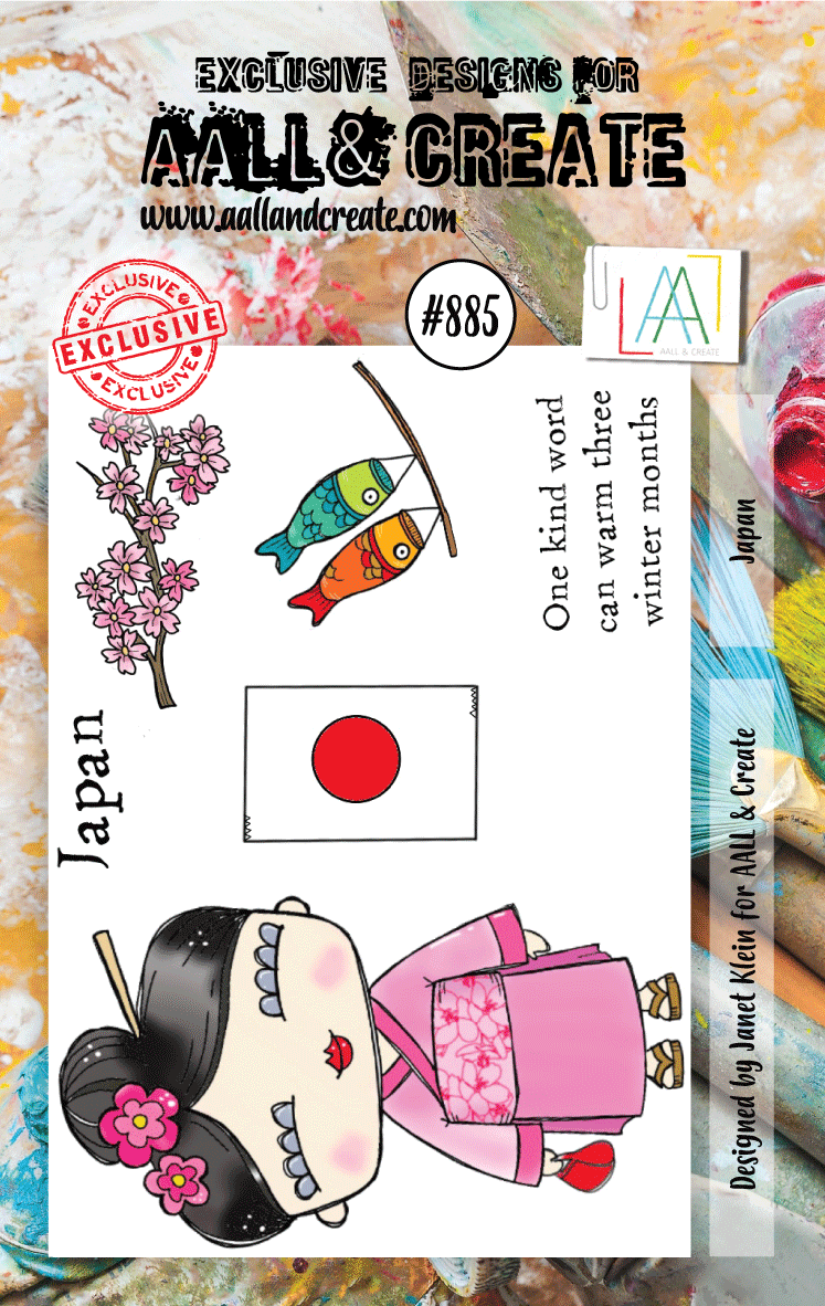 AALL and Create Stamp Set -885 - Japan-1