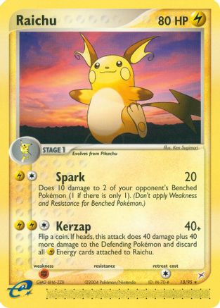 Raichu/95 - Team Magma vs Team Aqua-1