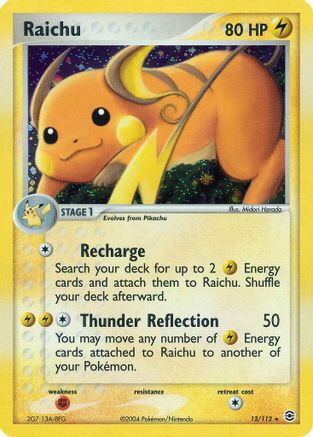 Raichu/112 - FireRed & LeafGreen-1