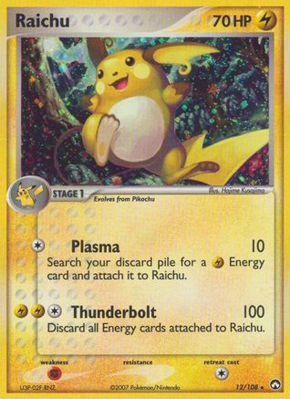 Raichu/108 - Power Keepers Reverse Holofoil-1