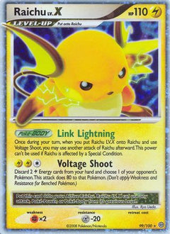 Raichu LV.X/100 - Stormfront Holofoil-1
