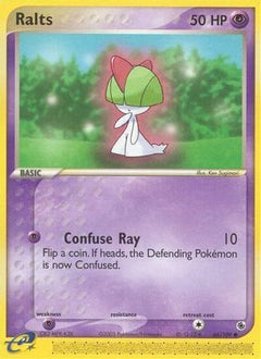 Ralts - 66/109/109 - Ruby and Sapphire Reverse Holofoil-1