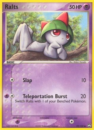 Ralts 59/108 - Power Keepers Reverse Holofoil-1