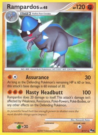 Rampardos/17 - POP Series 6-1