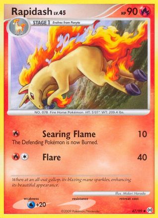 Rapidash (47) 47/99 - Arceus-1