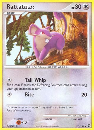 Rattata/132 - Secret Wonders Reverse Holofoil-1