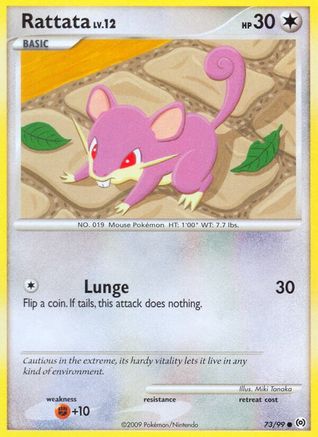 Rattata 73/99 - Arceus Reverse Holofoil-1