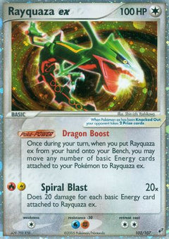 Rayquaza ex/107 - Deoxys Holofoil-1