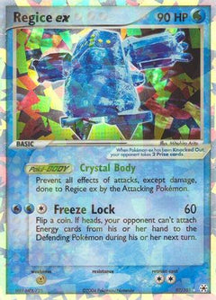 Regice ex/101 - Hidden Legends Holofoil-1