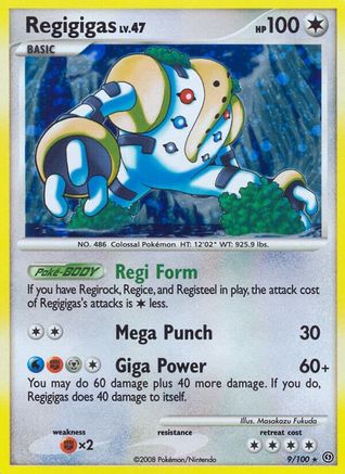 Regigigas/100 - Stormfront Reverse Holofoil-1