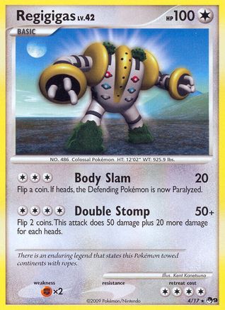 Regigigas/17 - POP Series 9 Holofoil-1