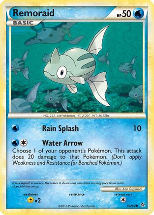 Remoraid/95 - Unleashed Reverse Holofoil