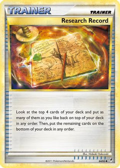 Research Record/95 - Call of Legends Reverse Holofoil-1