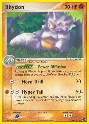 Rhydon/101 - Hidden Legends Reverse Holofoil-1