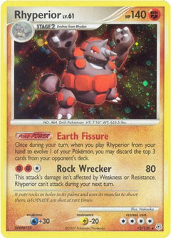 Rhyperior/130 - Diamond and Pearl Holofoil-1