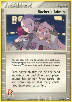 Rocket's Admin. 86/109 - Team Rocket Returns-1