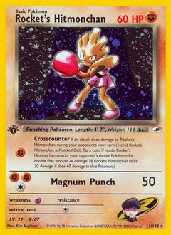 Rocket's Hitmonchan 11/132 - Gym Heroes-1