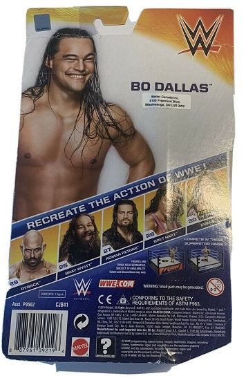 WWE Bo Dallas – Basic Series 49 (UPC: 887961092196)