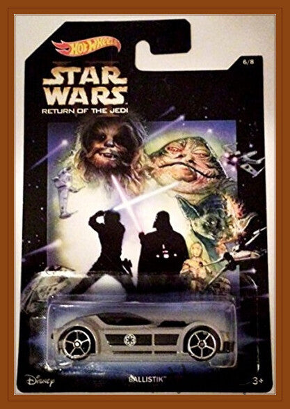 Hot Wheels – Star Wars VI: Coche de Personaje Ballistik 6/8 – Escala 1:64 (UPC: 887961108248)