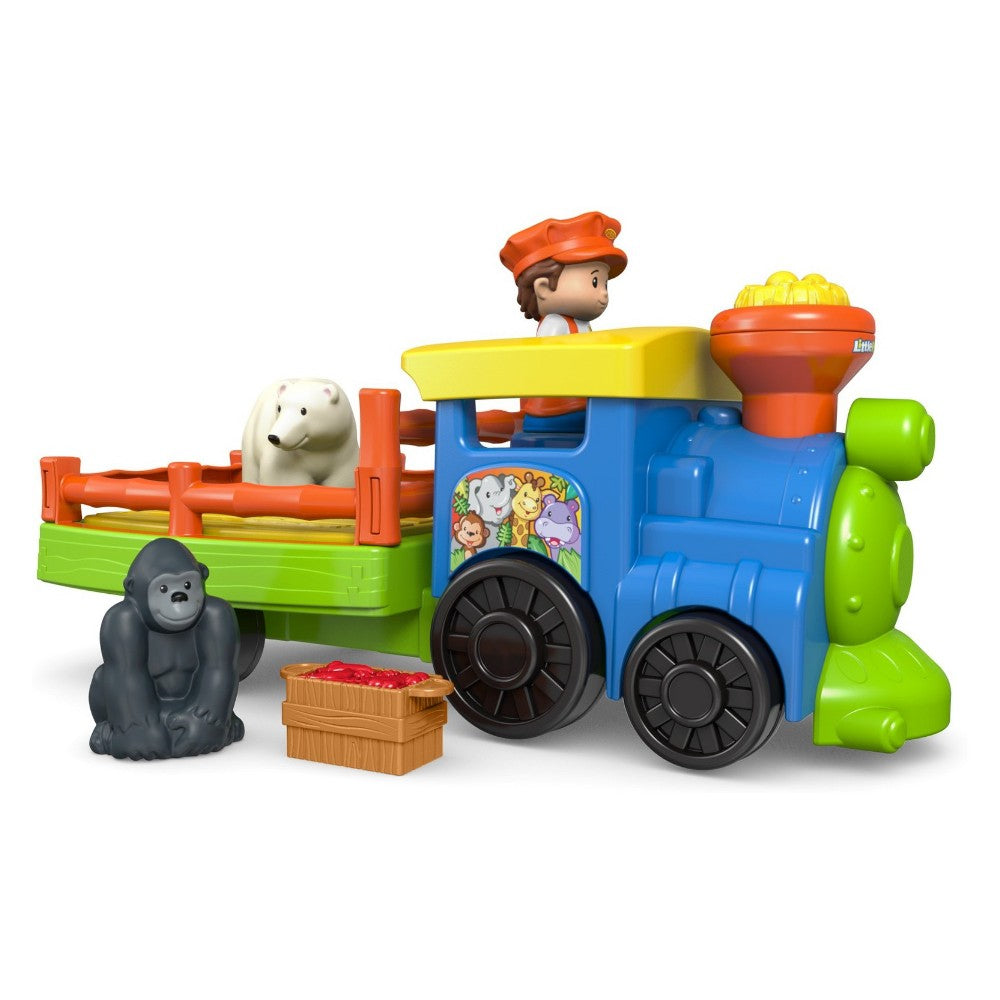 Fisher-Price Little People – Juego de Tren Choo-Choo Zoo (UPC: 887961162257)