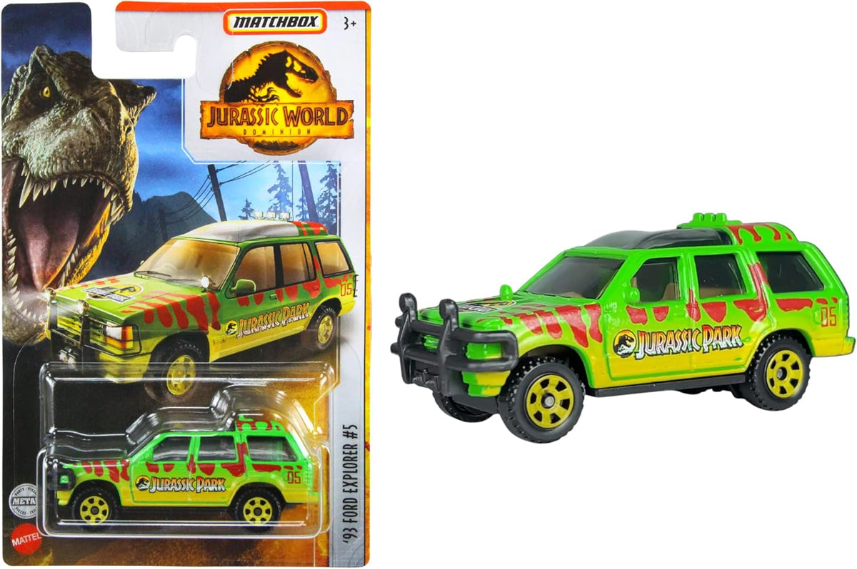 Matchbox Jurassic World Dominion – 1993 Ford Explorer #5