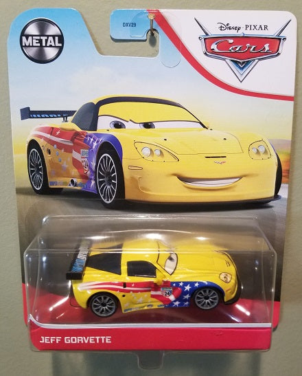 Disney Pixar Cars 3 Character Cars 2021 : Jeff Gorvette