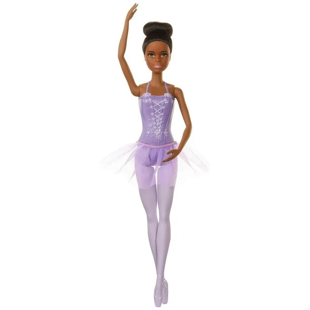 Barbie Ballerina Doll – Brunette Hair, Purple Bodice & Tutu (UPC: 887961813593)