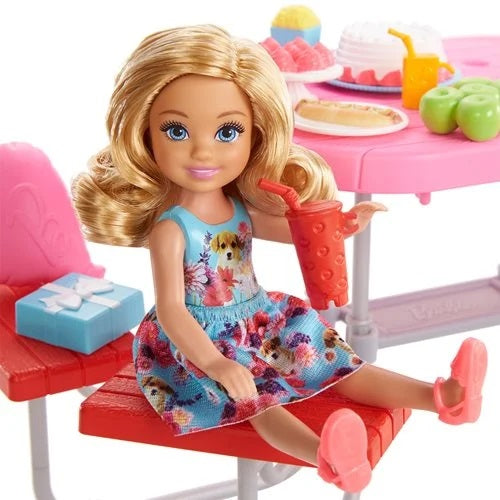 Barbie & Chelsea Puppy Picnic Party Playset (UPC: 887961867442)-4