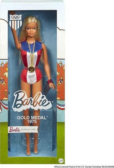 Barbie Signature Gold Medal 1975 Reproduction Doll (UPC: 887961884005)