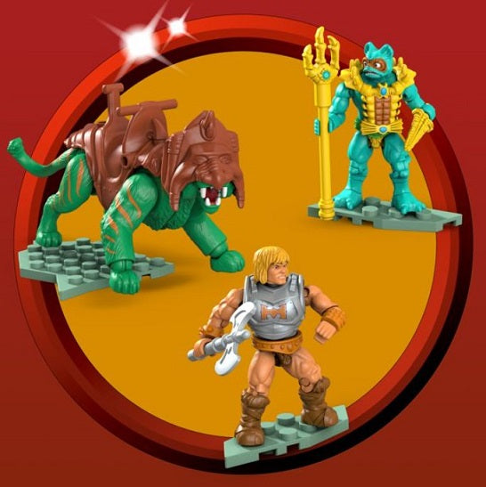 Masters of the Universe Origins – Set de juego Battle Cat vs. Roton (UPC: 887961886986)
